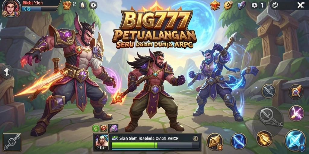Screenshot BIG777 menampilkan gameplay mendebarkan dalam dunia ARPG.