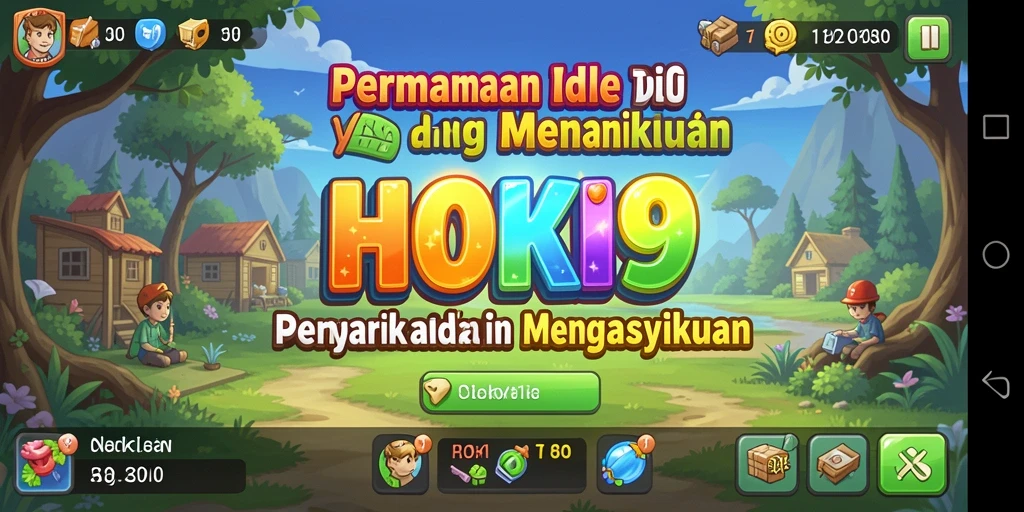Tampilan menarik dari gameplay HOKI9 yang santai.