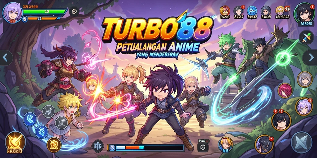 TURBO88 menampilkan gameplay Anime yang seru dan interaktif.