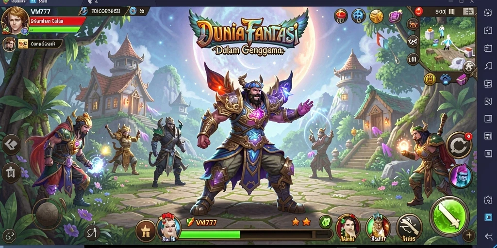 Tampilan menarik dari gameplay VM777 yang penuh petualangan.